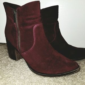 Suede Booties